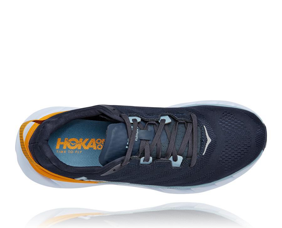 Zapatillas Running Hoka One One Hombre - Elevon 2 - Azul Marino/Blancas - IYD519024